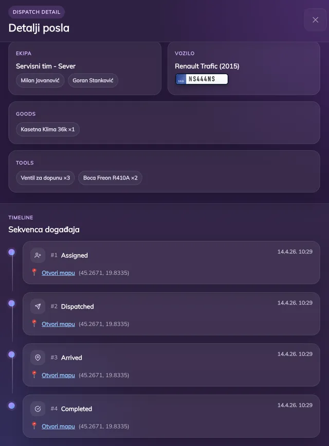 hvac service mobile app